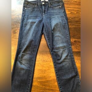 Athleta Sculptek Skinny Jeans - Size 8 - Dark Rinse